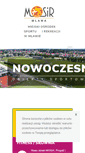 Mobile Screenshot of mosir.mlawa.pl