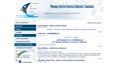 Desktop Screenshot of mcisz.mlawa.pl